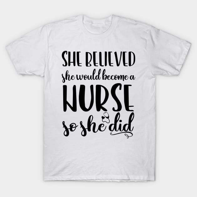 Funny Nursing Student Nurse Gift Idea T-Shirt by EmergentGear